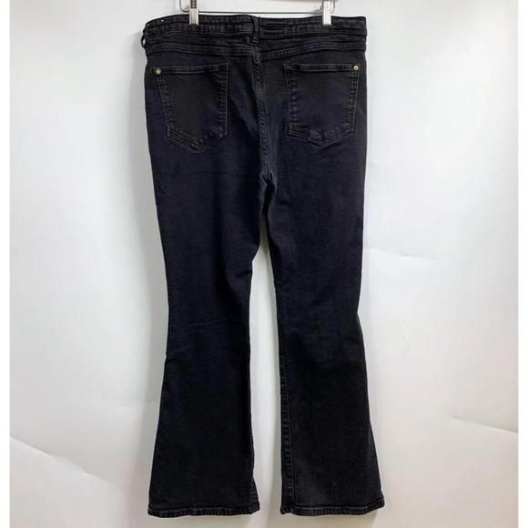 Anthropologie Pilcro Women's The Icon Mid-Rise Stretch Flare Jeans Size 34 - Picture 2 of 15